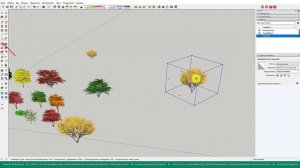 Пояснение к сборникам 3Д деревьев для программы SketchUp