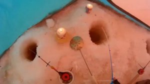 Замечательная ловля сига на мормышки