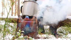 Поход в лес,Новогодний поход в зимний лес.Часть 2.