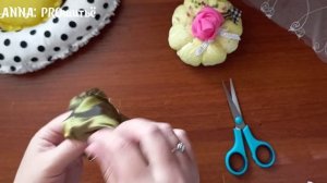 Как сшить текстильный венок❕??sewing#своими руками