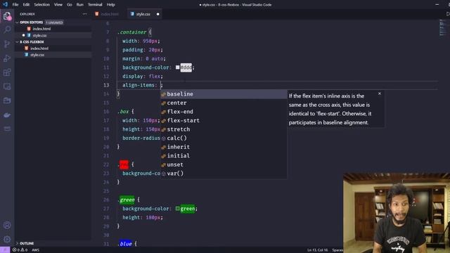 8.3 CSS Flex Container Properties - Bangla Tutorial | সিএসএস ফ্লেক্স কন্টেইনারের প্রোপার্টিজ смотреть онлайн