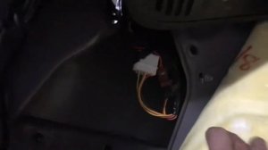 Штатная фишка фаркопа Ниссан Кашкай #ниссанкашкай