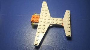 Как собрать мини самолёт из ЛЕГО???