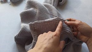 Спущенное плечо спицами // Мастер класс // подробнейшее попетельное видео