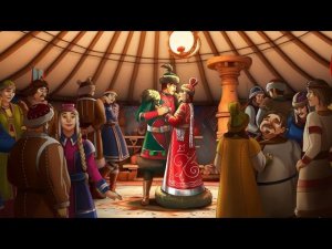 Девушка-хвощинка | Якутские народные сказки | Сказка для Детей | Аудиосказка