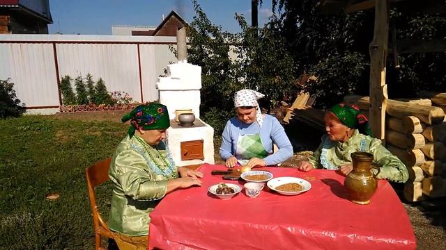 Нагайбакский обряд, приготовление традиционной каши "Каз Буткасы"!!!