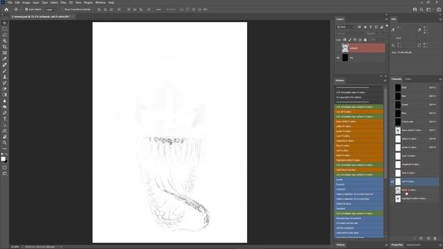 How to Use the 9 Colors Simulated Seps Actions in Photoshop - LCS Actions [Part 2] смотреть онлайн
