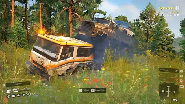 Azov 73210 (10000)HP - Snow Runner | PC Gameplay