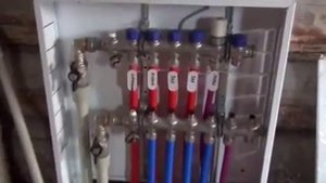 Отопление частного дома. Лучевая разводка труб