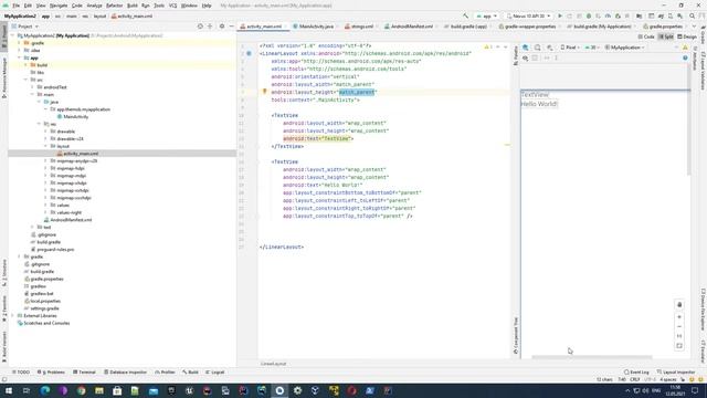 Основы Android: Разбираем компонент Линейный макет Linear Layout. Вложенные линейные макеты смотреть онлайн