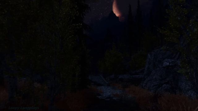 Skyrim Relaxing Fall Walk 🍁 4k