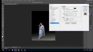 how to use drop shadow background change in Photoshop