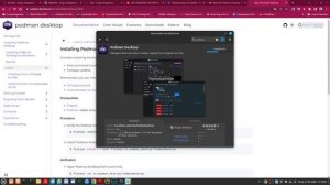 Instalação do PodMan Desktop via flatpak no Linux Mint 22.04