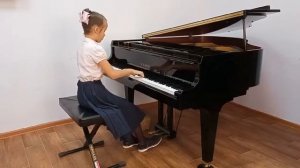 Галиаскарова Камалия. Бургмюллер И. Ф. Этюд "Гармонии".