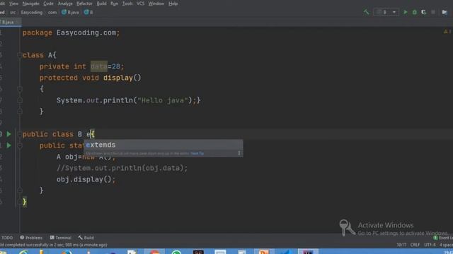 Access modifiers in Java | Types of Access Modifiers in Java | Lecture 31