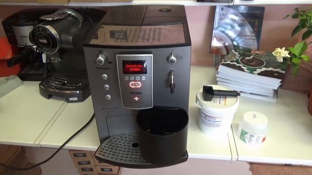 Чистка от накипи Nivona CafeRomatica 770 - Часть I смотреть онлайн