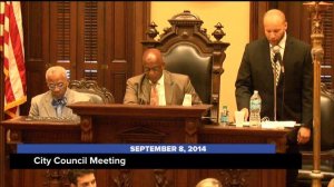 Baltimore City Council Meeting, September 08, 2014