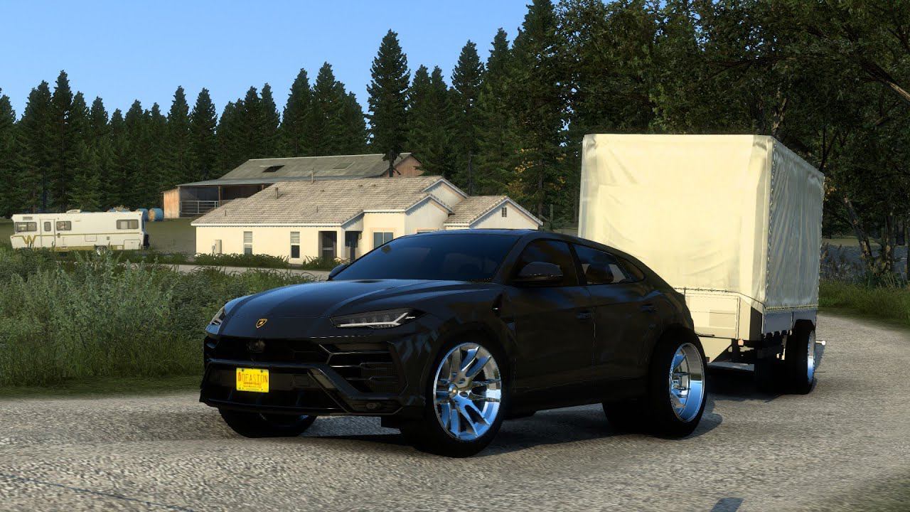 [ATS] Lamborghini Urus_Alaska Map  ShootDelivery смотреть онлайн