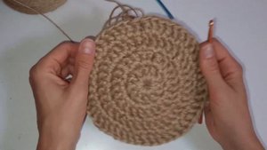 Корзинка крючком из джута Корзина и цветы крючком Вязание крючком для начинающих Crochet basket