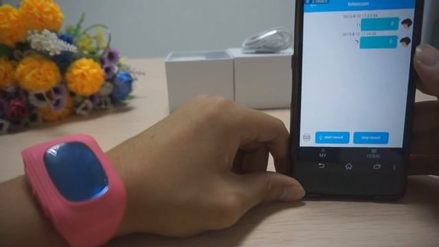 Детские часы с GPS трекером Smart Baby Watch Q50 смотреть онлайн