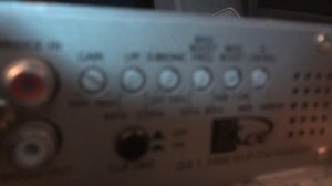 ALPHARD PW1503AX + Kicx QS-1.1000 первый запуск, разминка