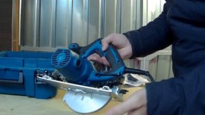 Электроинструмент. Дисковая пила Макита HS7601K. Обзор и распаковка