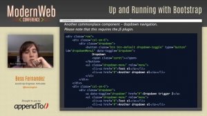 Modern Web Conference 2014 - Up and Running with Bootstrap - Bess Fernandez