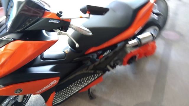 Yamaha Aerox 155 done!!! | 4th Aerox Build | Password Modifikasi смотреть онлайн