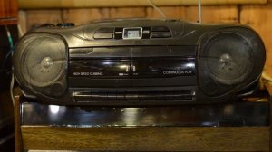 Двухкассетная магнитола ( бумбокс) LG CD-580AX