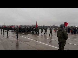 Подготовка к Параду в Москве. Алабино.