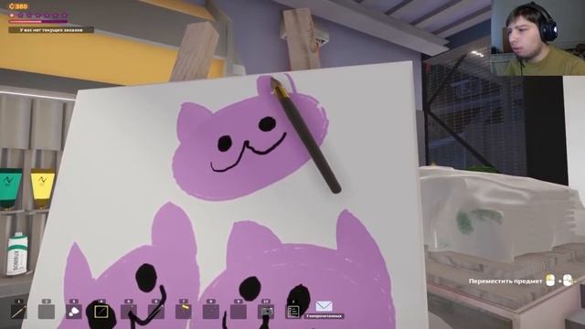 РИСУЕМ НА ГРАФИЧЕСКОМ ПЛАНШЕТЕ — Прохождение SuchArt Genius Artist Simulator #6 смотреть онлайн