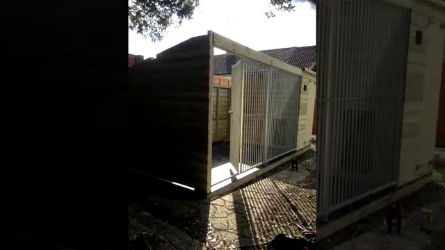 14x6 Oakridge Deluxe Dog Kennel and Run смотреть онлайн