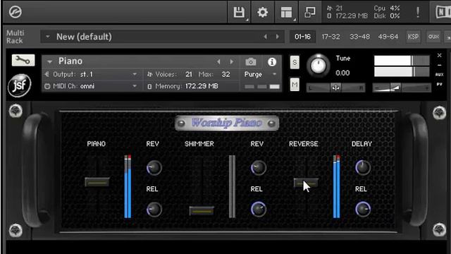 Worship Piano Kontakt 5.8