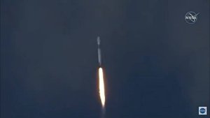ВЗЛЁТ РАКЕТЫ | NASA совместно с Space.x запустила ракету на орбиту.