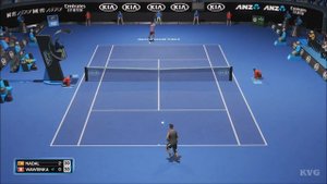 AO Tennis 2 Gameplay (PS4 HD) [1080p60FPS]