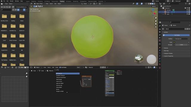 Пластилин в Blender. C отпечатками пальцев. Пошаговый урок. смотреть онлайн