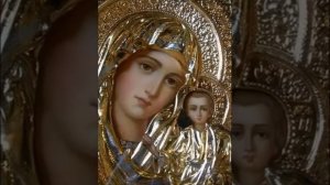 Афонские монахи призвали ежедневно читать акафист Казанской иконе Божией Матери копия