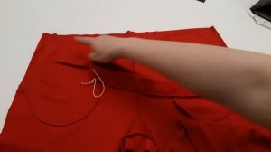 Как сшить трикотажные брюки. Как заготовить пояс. Как притачать пояс. Часть 5.
