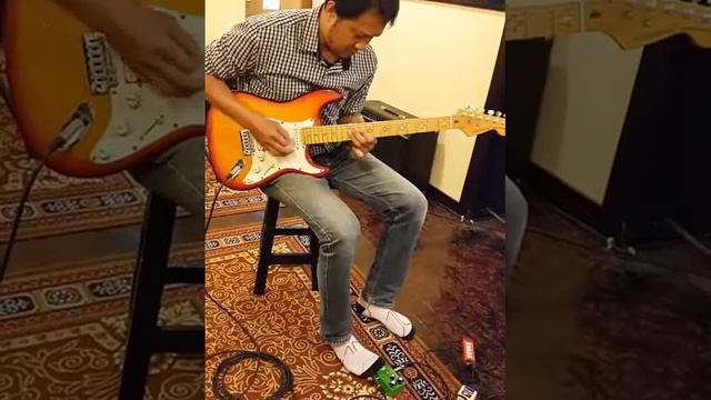 Test DIY TS-808 Tube Screamer clone смотреть онлайн