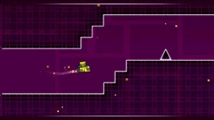 Пытаюсь пройти уровень geometry dash 3
