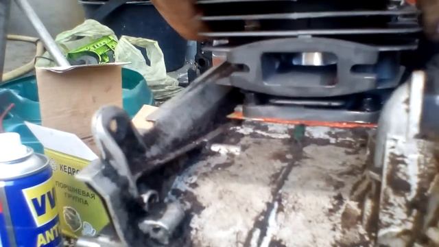 Бензопила не заводится!Кольца залегли.08.09.19(43)