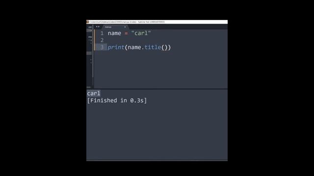 String Title() method explained in Python ! смотреть онлайн