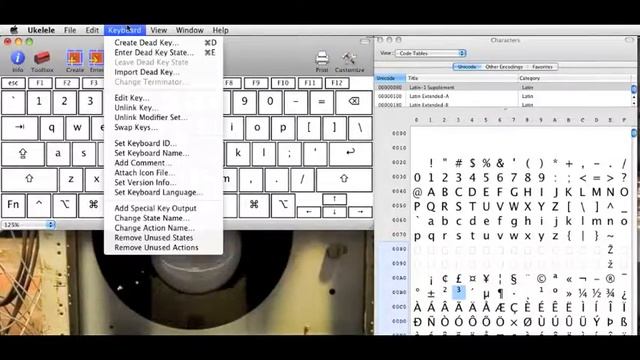 OS X keyboard layout dead key using Ukelele смотреть онлайн