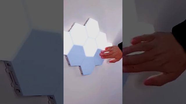 ★Креативный Модульный LED светильник сенсорный 3Decor Quantum. Светодиодный настенный светильник смотреть онлайн