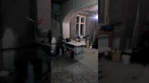 Перегородки из гипсокартона и сибита.
