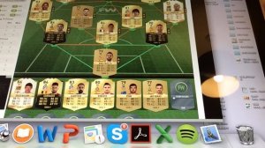 FIFA 17 draft simulator (computer, 3 LEGENDS and 2 90 rated players