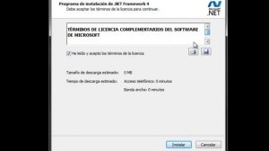 Solución al Error de inicializacion de .NET Framework v4.0.30319