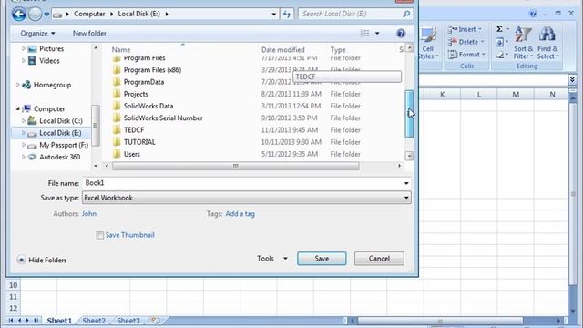 Importing Excel Files In SolidWorks
