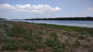 Голубинская, река Дон. К 48.86234, 43.60571 Место для ловли с берега и с лодки.