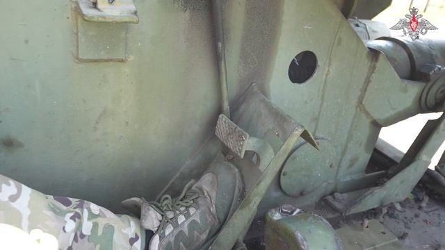 Боевая работа артиллерии в зоне СВО